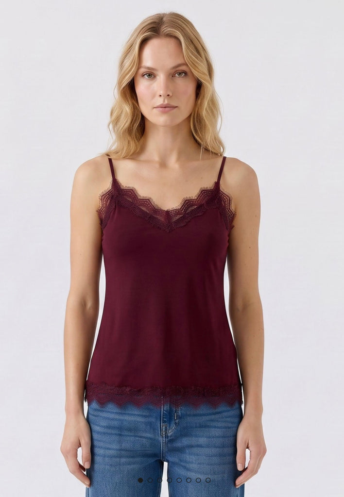 99911 Bramble Berry Spaghetti Top