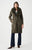 263973 Khaki Fur Collar Coat