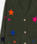 32730 Alina Green/Stars Cardigan