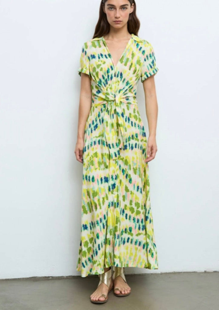 50302 Knot Shirt Dress