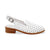 ASP-C White Slingback Flat