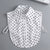 Dickie Collar White Polka Dot
