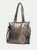 BI243527 Pewter Metallic Tote Bag