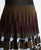 LLW13364 Longero Brown Mix Skirt