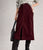 444231 Tia Dark Plum Cord Skirt