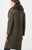 263973 Khaki Fur Collar Coat