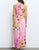50337 Floral Halter Dress