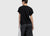 UT963B Urban Splatter Black Tee