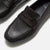 Delicato Black Leather Loafer