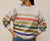 447083 Cleo Longline Stripe Sweat