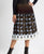 LLW13364 Longero Brown Mix Skirt