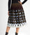 LLW13364 Longero Brown Mix Skirt