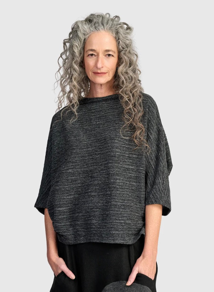 UT258G Urban Heather Graphite Top