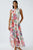 92857 Pink Green Floral Dress