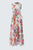92857 Pink Green Floral Dress