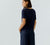 97370 Dark Blue Linen T-Shirt