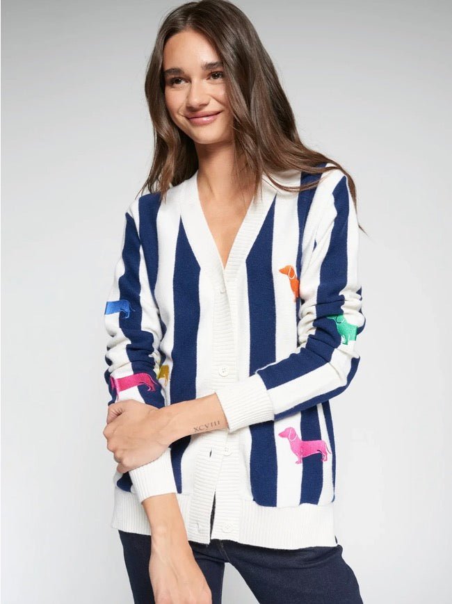 33503 Alina Embroidered Cardigan