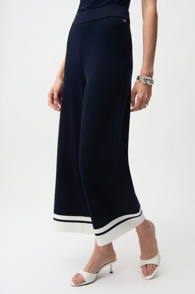 261942 Navy Wide Leg Pants