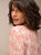 F25150 Chiffon Almond Print Blouse