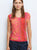 80711 Coral Sleeveless Top