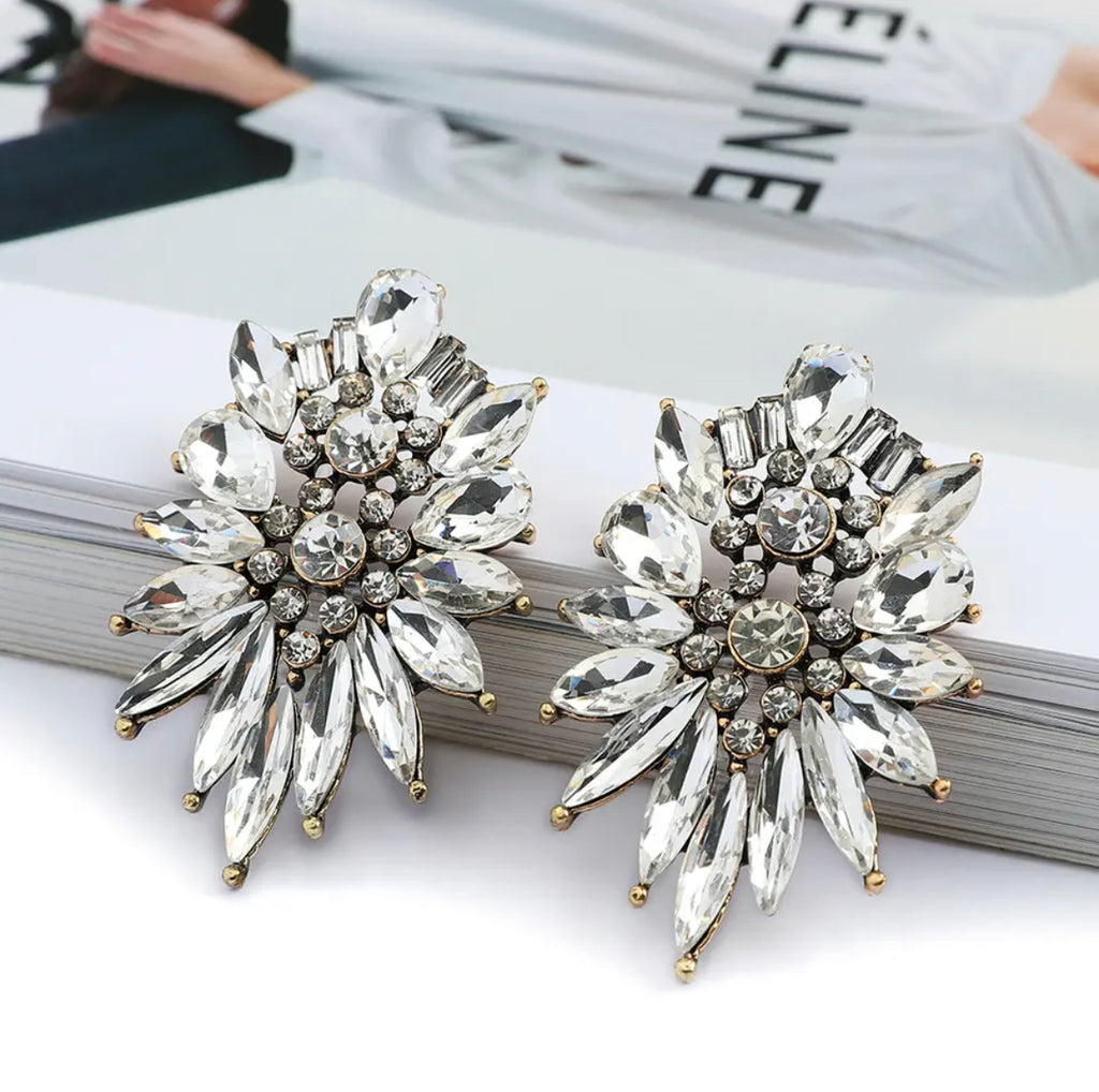 Retro Diamond Earrings