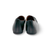 Malia Black Leather Flat