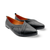 Malia Black Leather Flat