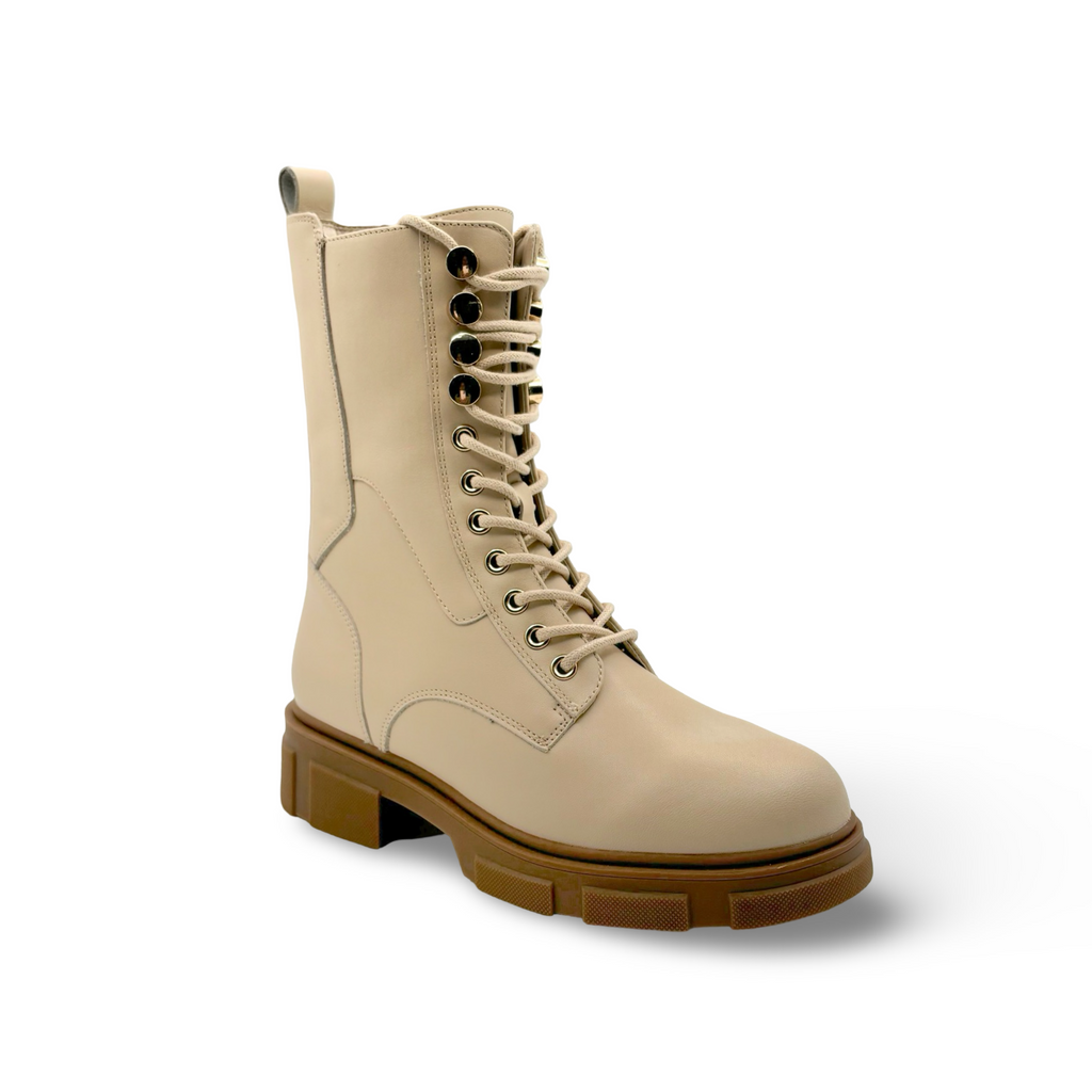 Cara Cream Leather WATERPROOF Boot