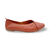 Malia Cognac Leather Flat