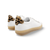 T94185 White Lace Up Trainer