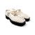 ILF1-2239 Cream Woven Mary-Jane