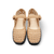 ILF1-2239 Tan Woven Mary-Jane