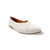 Malia Cream Leather Flat