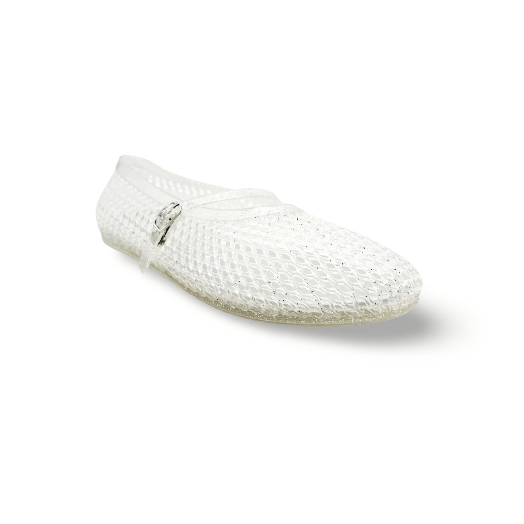Clear Jelly Mary-Jane flat 