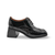Rue Black Oxford Heel