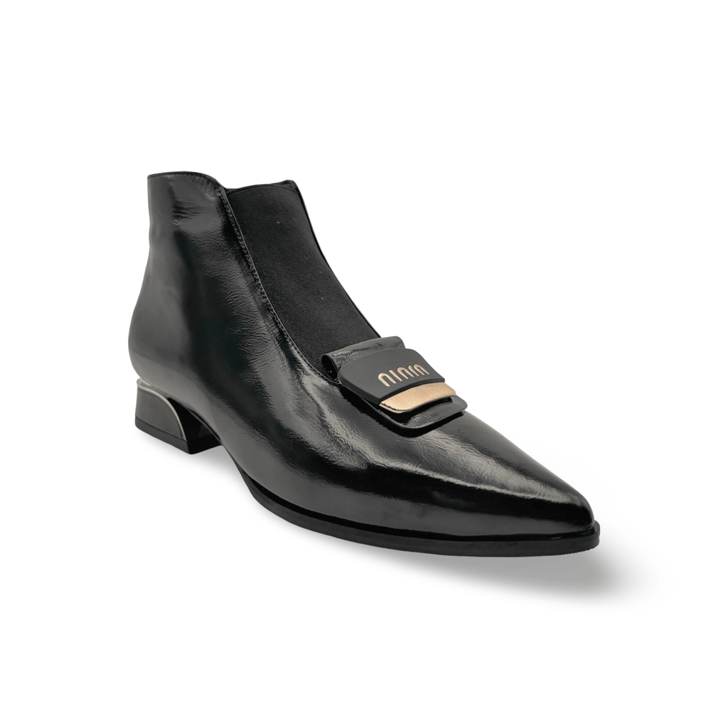 661-1500 Black Ankle Bootie