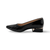 237-1154 Black Leather Flat