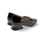 237-1154 Black Leather Flat