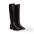 D1602 Black Leather Tall Boot