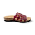 247 Julia Red Multi Sandal