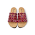 247 Julia Red Multi Sandal