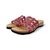 247 Julia Red Multi Sandal