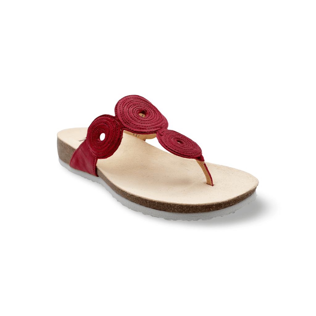 372 Julia Red Sandal