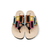1136 Julia Black Multi Sandal