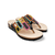 1136 Julia Black Multi Sandal