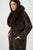 263973 Brown Fur Collar Coat