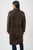 263973 Brown Fur Collar Coat