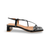 Anca Black Leather Sandal