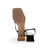 Anca Black Leather Sandal