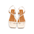 Anca Cream Leather Sandal